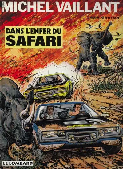 Couverture de l'album Michel Vaillant Tome 27 Dans l'enfer du safari