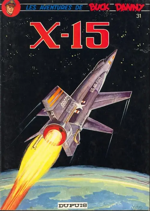 Couverture de l'album Buck Danny Tome 31 X-15