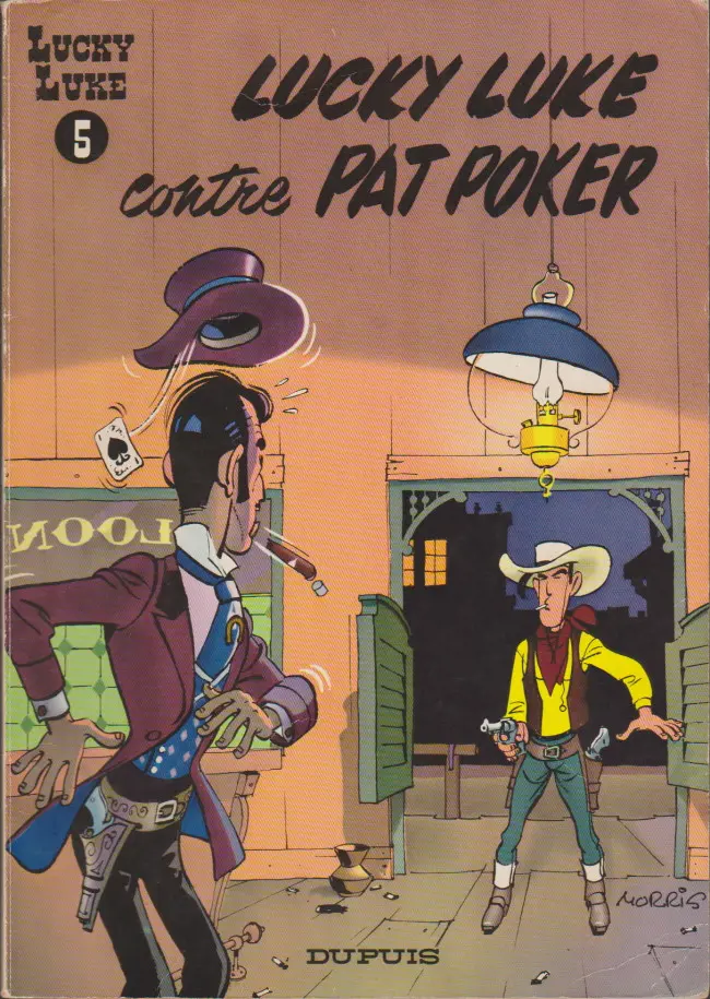 Couverture de l'album Lucky Luke Tome 5 Lucky Luke contre Pat Poker