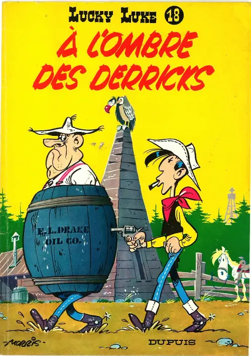Couverture de l'album Lucky Luke Tome 18 A l'Ombre des Derricks