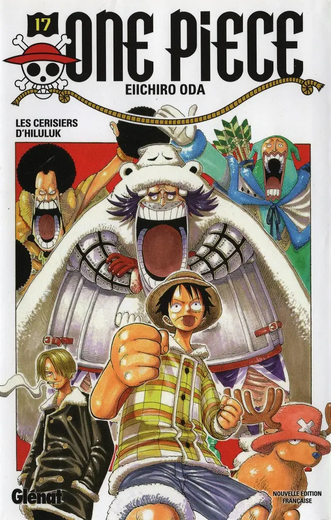 Couverture de l'album One Piece Tome 17 Les cerisiers d'Hiluluk