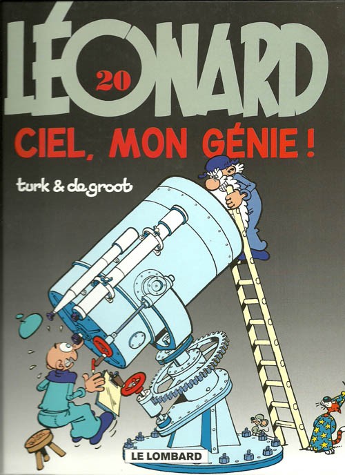 Couverture de l'album Léonard Tome 20 Ciel, mon génie !