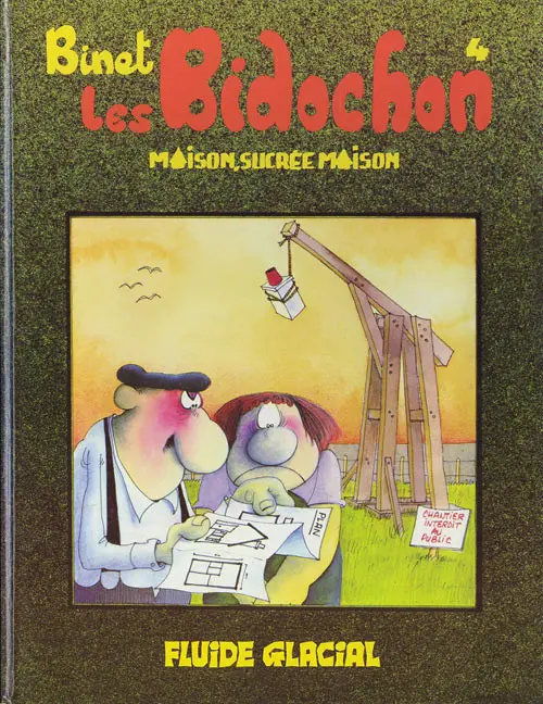 Couverture de l'album Les Bidochon Tome 4 Maison, sucrée maison