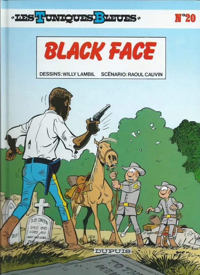 Couverture de l'album Les Tuniques Bleues Tome 20 Black Face