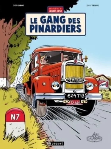 Couverture de l'album Une aventure de Jacques Gipar Tome 1 Le gang des pinardiers