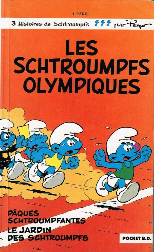Couverture de l'album Les Schtroumpfs Tome 11 Les schtroumpfs olympiques