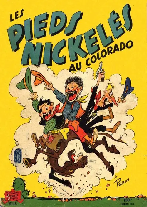 Couverture de l'album Les Pieds Nickelés Tome 15 Les Pieds Nickelés au Colorado