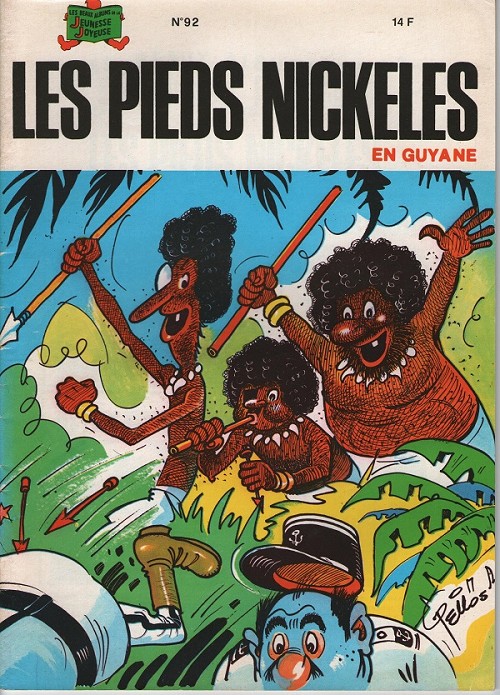 Couverture de l'album Les Pieds Nickelés Tome 92 Les pieds nickelés en Guyanne