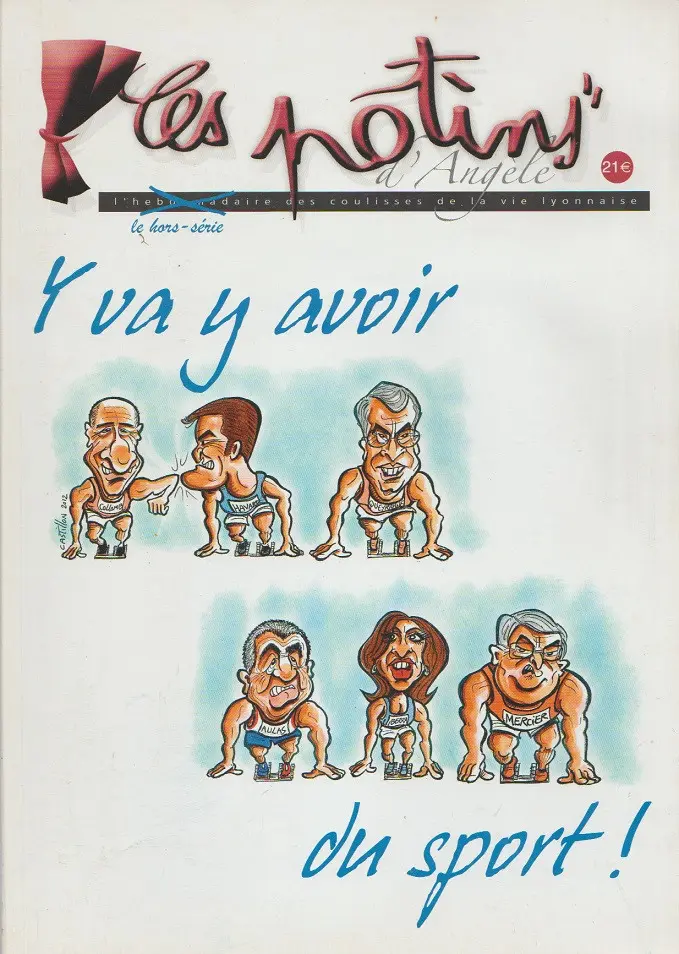 Couverture de l'album Les Potins d'Angèle Y va y avoir du sport !