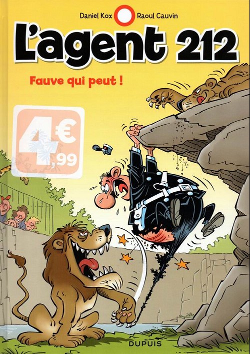 Couverture de l'album L'Agent 212 Tome 27 Fauve qui peut !