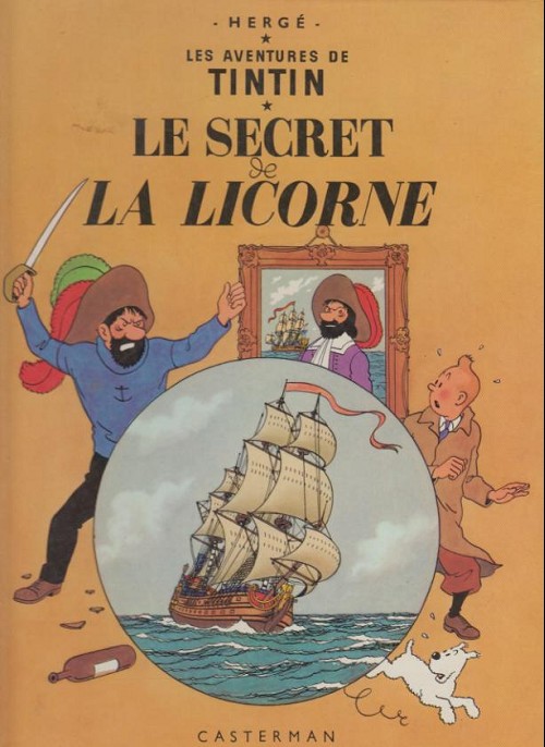 Couverture de l'album Tintin Tome 11 Le Secret de la Licorne