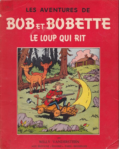 Couverture de l'album Bob et Bobette Tome 11 Le loup qui rit