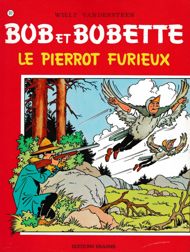 Couverture de l'album Bob et Bobette Tome 117 Pierrot furieux