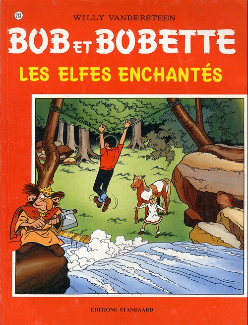 Couverture de l'album Bob et Bobette Tome 213 Les elfes enchantés
