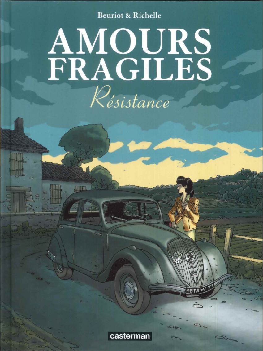 Couverture de l'album Amours fragiles Tome 5 Résistance