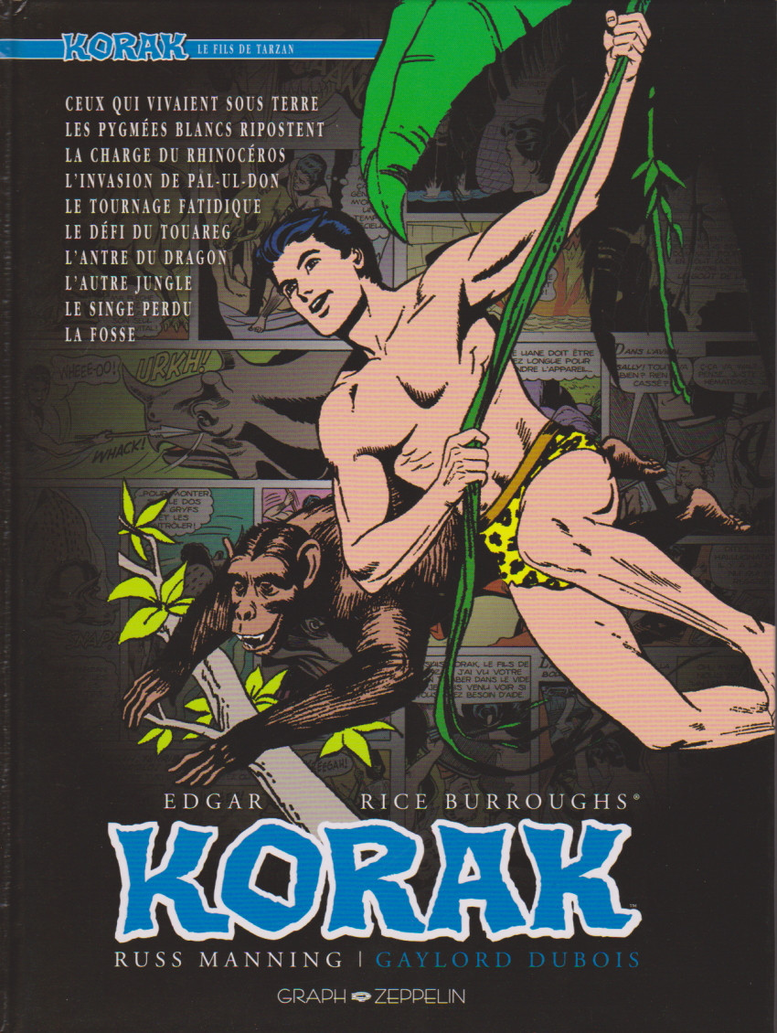 Couverture de l'album Korak, le fils de Tarzan Tome 2