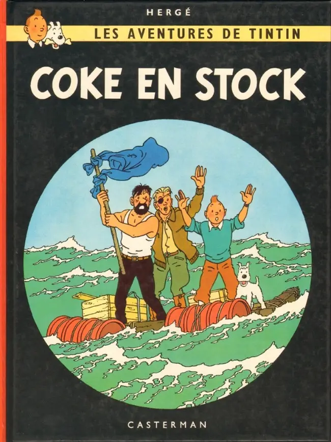 Couverture de l'album Tintin Tome 19 Coke en stock