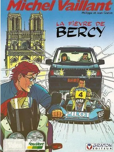 Couverture de l'album Michel Vaillant Tome 61 La Fièvre de Bercy