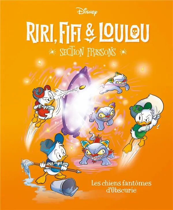 Couverture de l'album Riri, Fifi & Loulou : Section frissons 5 Les cheins fantômes d'Obscurie