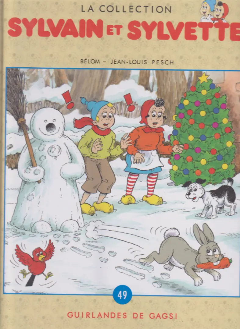 Couverture de l'album Sylvain et Sylvette Tome 49 Guirlandes de gags !
