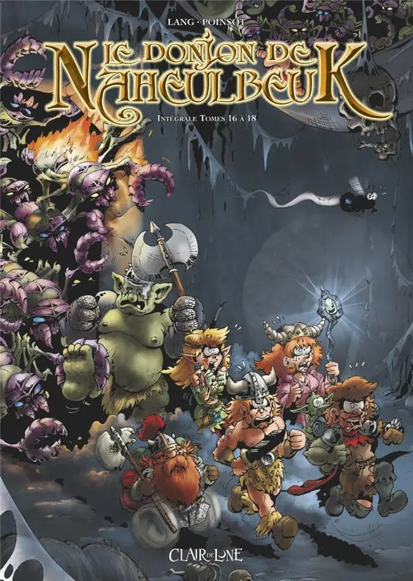 Couverture de l'album Le Donjon de Naheulbeuk Intégrale Tomes 16 à 18