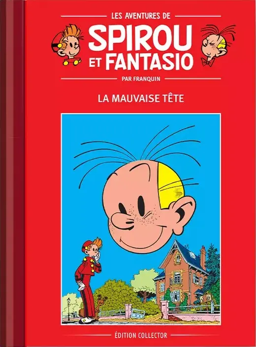 Couverture de l'album Spirou et Fantasio Édition collector Tome 8 La mauvaise tête