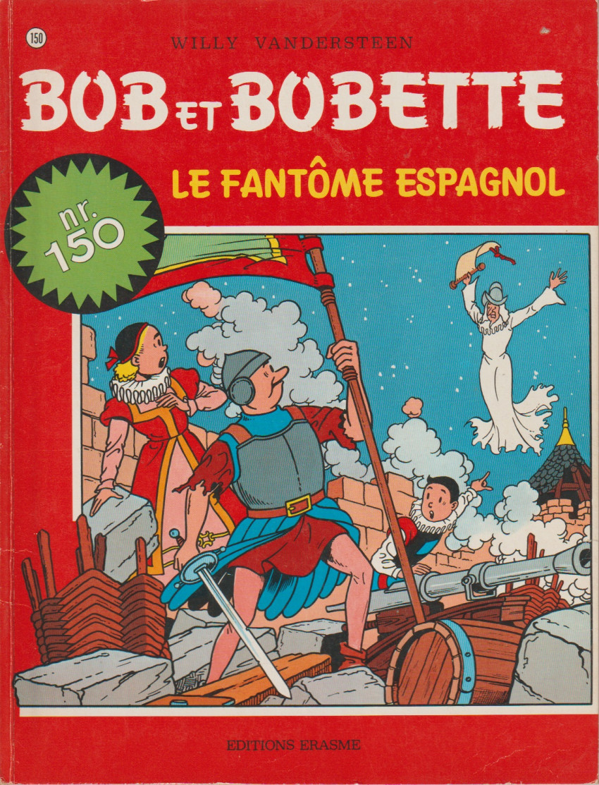 Couverture de l'album Bob et Bobette Tome 150 le fantôme espagnol