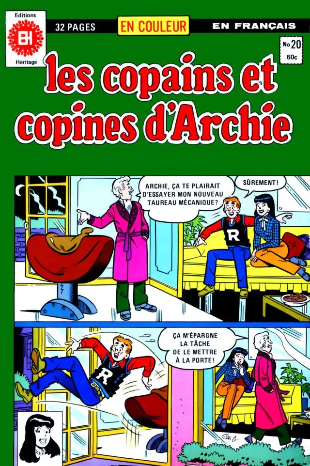 Couverture de l'album Les copains et copines d'Archie N° 20 Alarmant