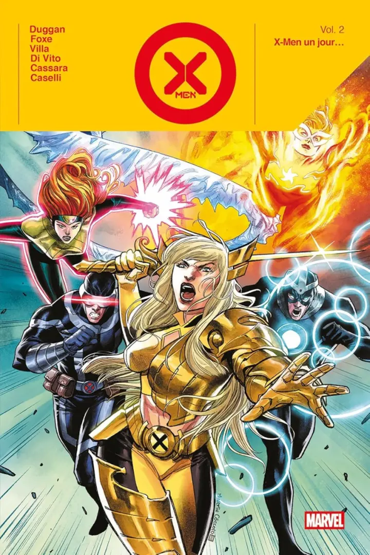 Couverture de l'album X-men Vol. 2 X-Men un jour ...