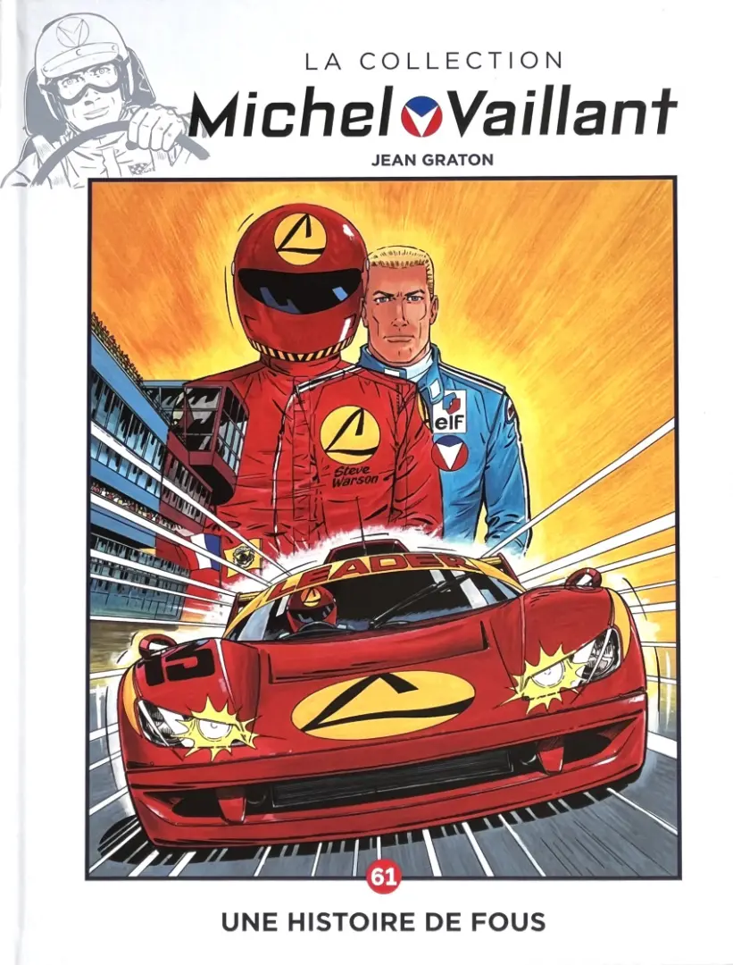 Couverture de l'album Michel Vaillant La Collection 61 Une histoire de fous