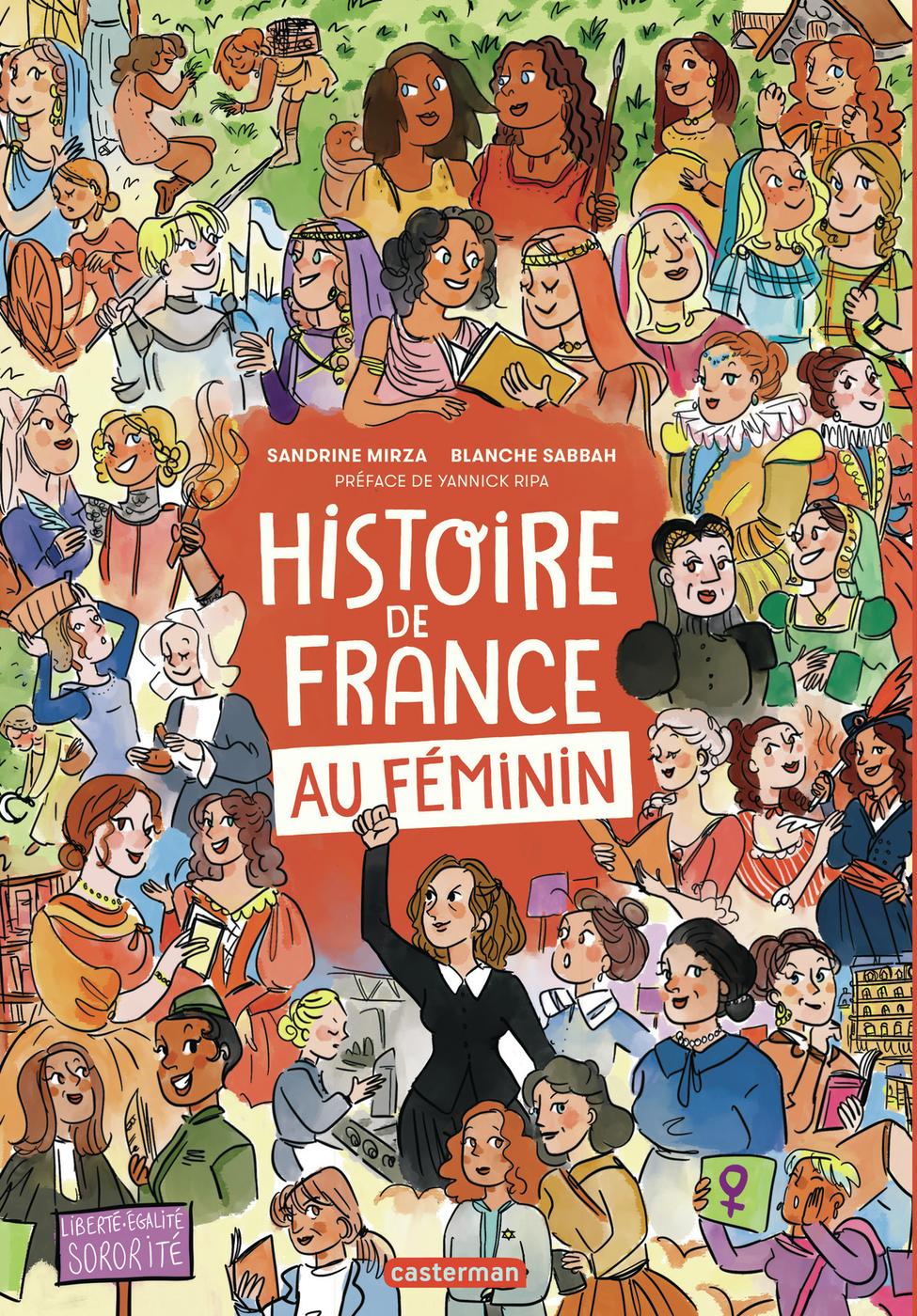 Couverture de l'album Histoire de France au féminin