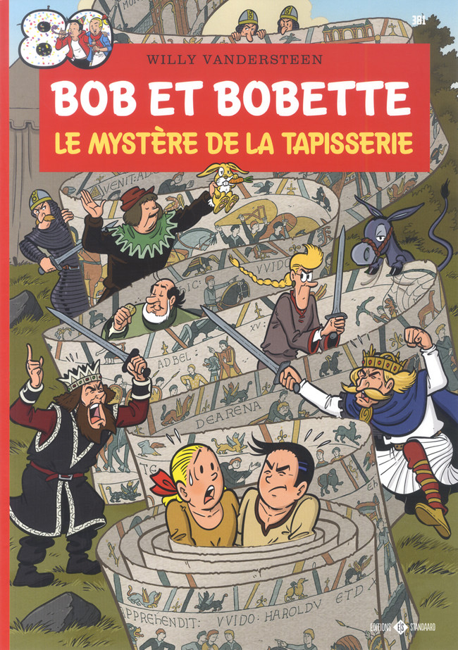 Couverture de l'album Bob et Bobette Tome 381 Le mystère de la tapisserie
