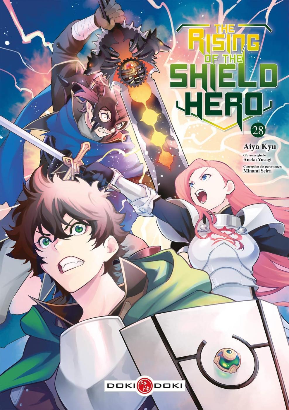 Couverture de l'album The Rising of the shield hero 28