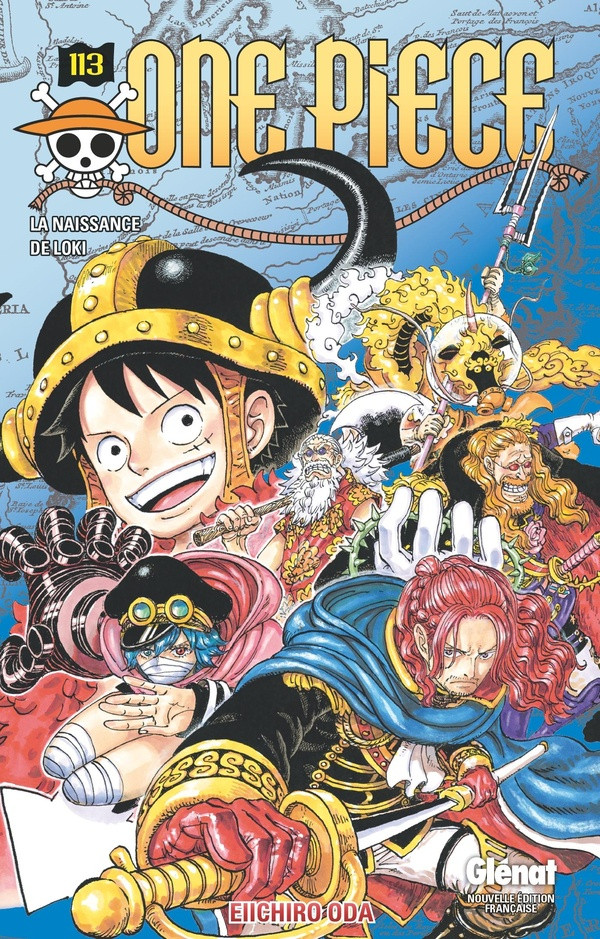 Couverture de l'album One Piece 113 La naissance de Loki
