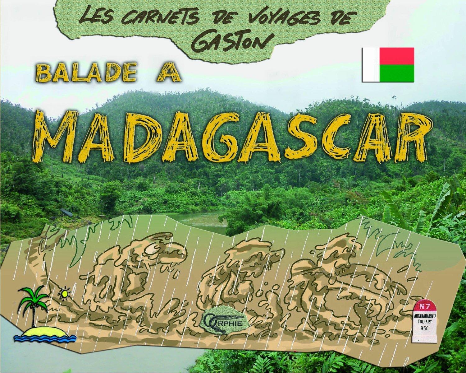 Couverture de l'album Les Carnets de voyages de Gaston Tome 7 Balade à Madagascar