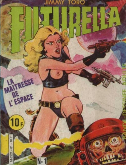 Couverture de l'album Futurella N° 1 La maitresse de l'espace