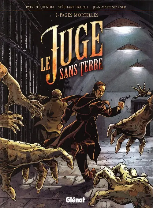Couverture de l'album Le Juge sans terre Tome 2 Pages mortelles