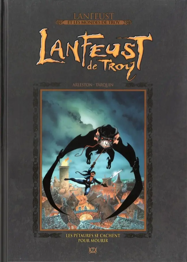Couverture de l'album Lanfeust et les mondes de Troy Tome 7 Lanfeust de Troy - Les pétaures se cachent pour mourir