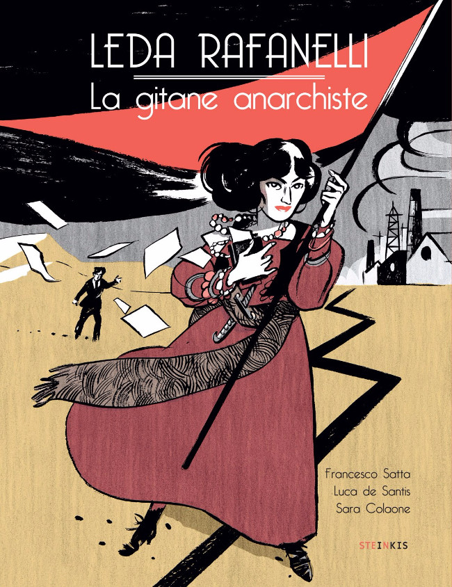 Couverture de l'album Leda Rafanelli : La gitane anarchiste