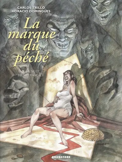 Couverture de l'album La Marque du péché Tome 2 La nuit de la disgrâce