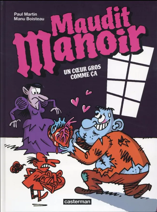 Couverture de l'album Maudit manoir Tome 2 Un cœur gros comme ça