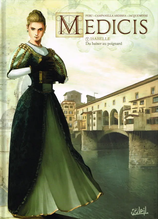 Couverture de l'album Médicis Tome 5 Isabelle - Du baiser au poignard