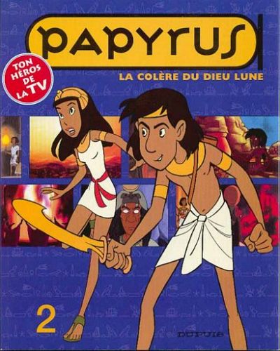 Couverture de l'album Papyrus Tome 2 La colère du Dieu Lune