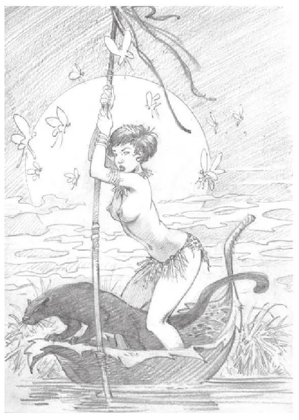 Planche de l'album Aouamri - Croquis