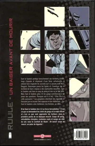 Verso de l'album Ruule Tome 1 Un baiser avant de mourir