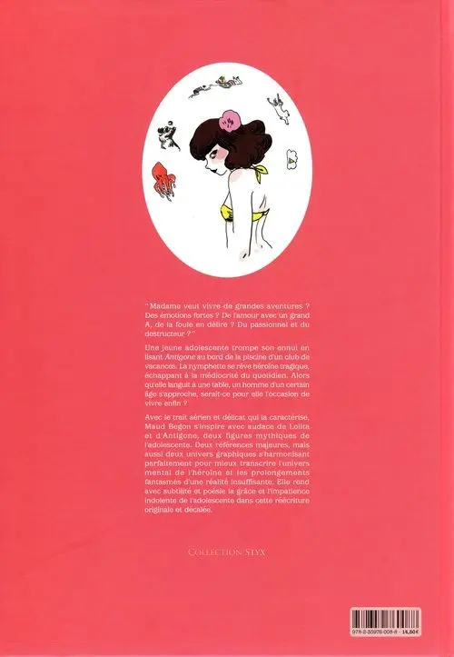 Verso de l'album Antigone