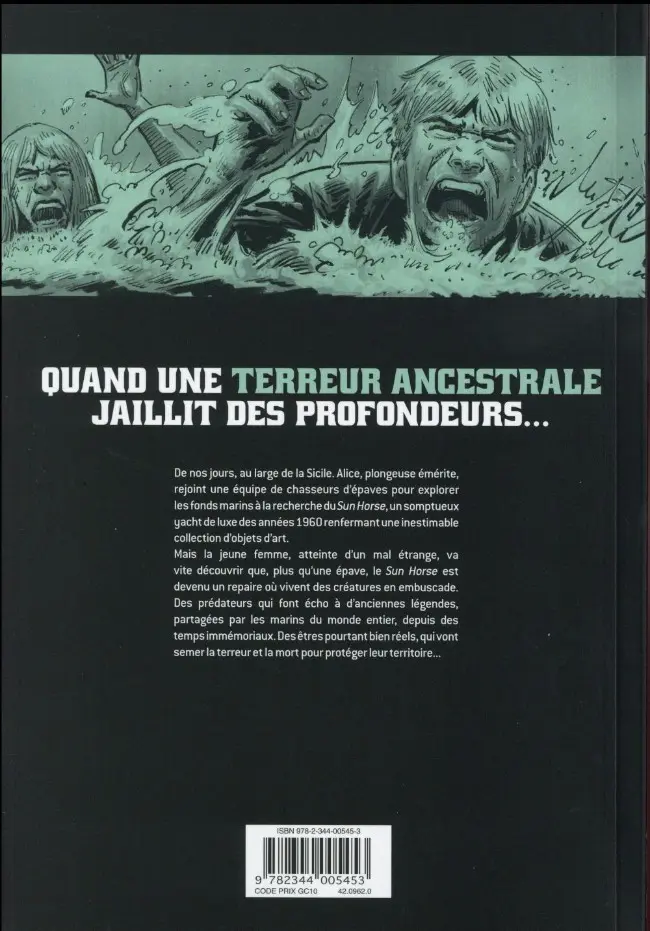 Verso de l'album Sonar