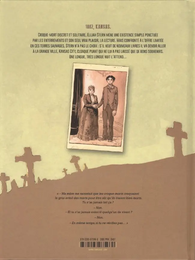 Verso de l'album Stern Tome 2 La Cité des sauvages