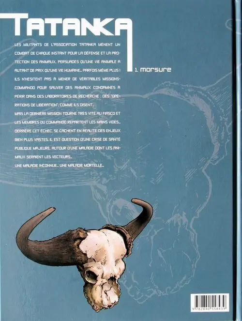 Verso de l'album Tatanka Tome 1 Morsure