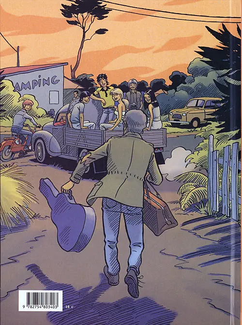 Verso de l'album Tous à Matha Tome 1 Première partie